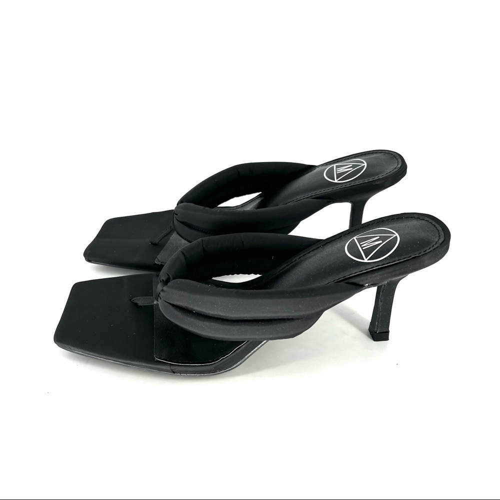 Missguided Women's Nylon Flipflop Mid Heel Sandals - 7